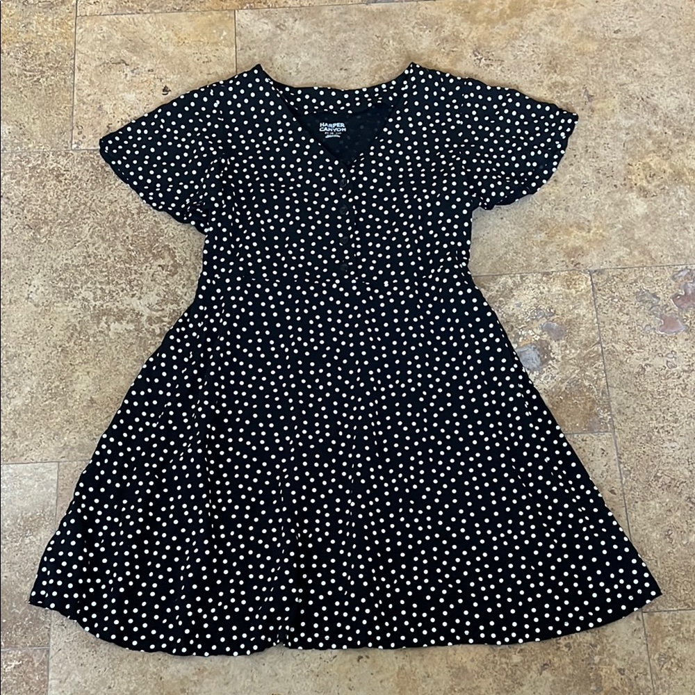Black Polka Dot dress